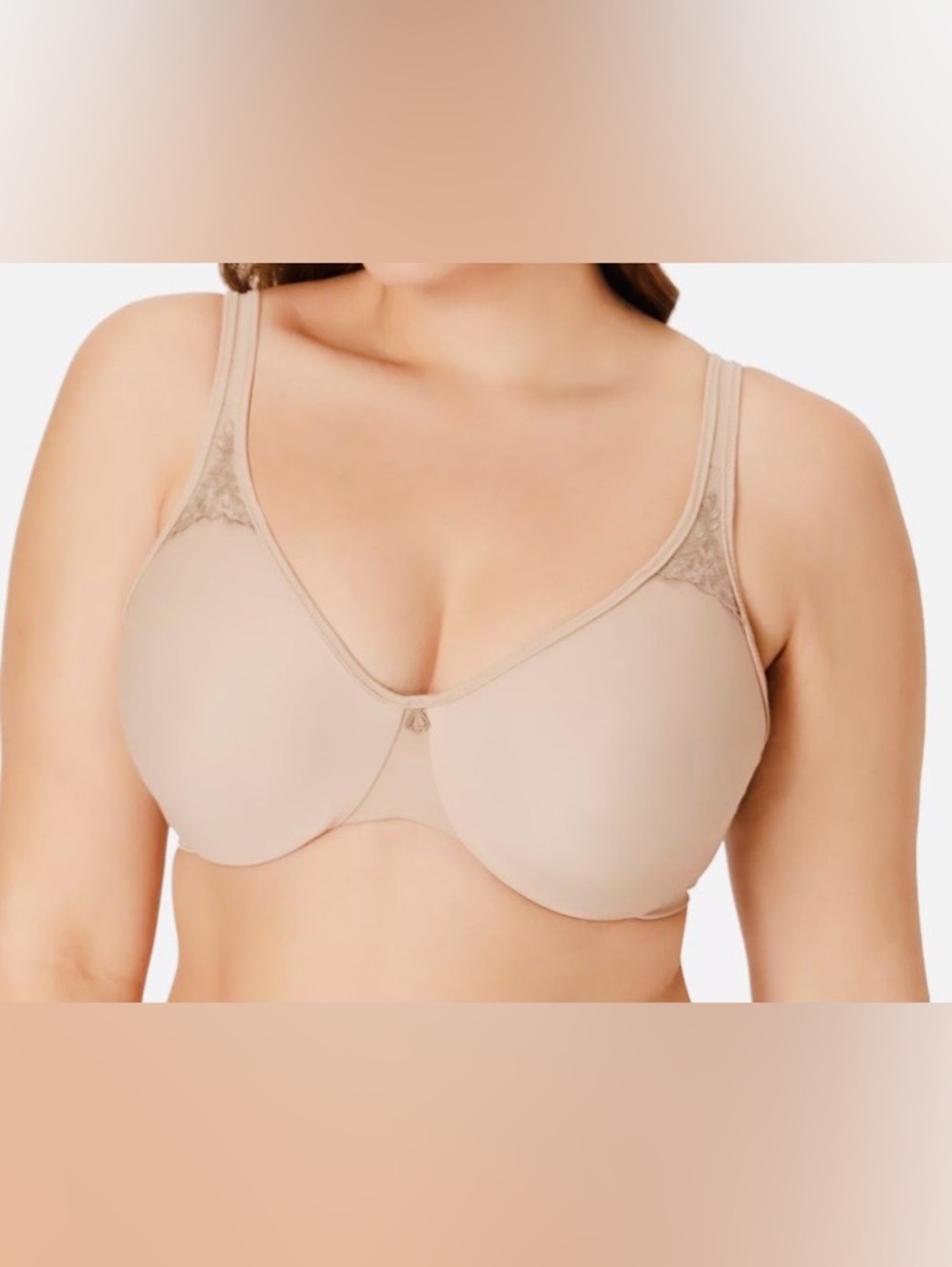 NWOT Bali 3385 Passion For Comfort Minimizer Underwire Bra in Toffee 42D